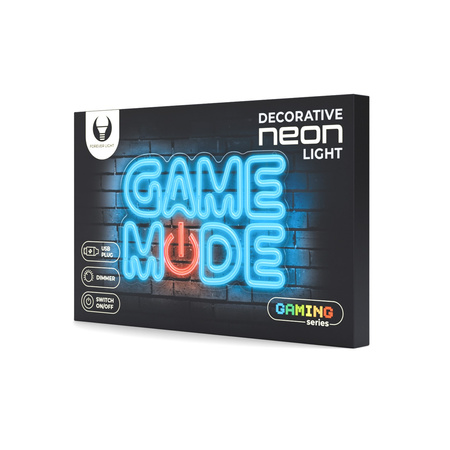 Neon PLEXI LED GAME MODE niebiesko czerwony FPNE38 Forever Light