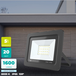 Naświetlacz LED PROXIM II 20W |6000K| IP66 Forever Light