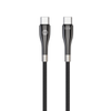 Forever kabel Sleek USB-C - USB-C 1,0 m 100W czarny