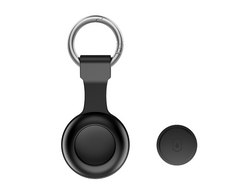 Forever lokalizator FindMy TFO TAG czarny + etui czarna zawieszka