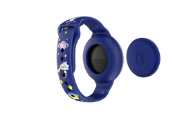 Forever lokalizator FindMy TFO TAG czarny + opaska granatowa astronauta