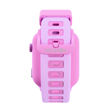 Smartwatch dziecięcy AI Forever Besti KW-540 GPS WiFi 4G IPS – Inteligentny zegarek dla dzieci z lokalizatorem, rozmowami wideo i przyciskiem SOS Różowy