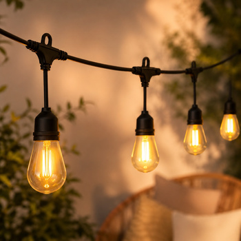 Forever Light Girlanda LED 230V FLM-200 7.2m 10 żarówek filament E27 S14