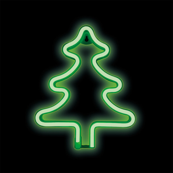 Neon LED CHRISTMAS CHOINKA zielona Bat + USB FLNE16 Forever Light