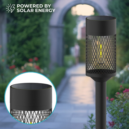 Lampa solarna LED SUNARI FLS-15 Słupek okrągła 4000K 800mAh Ni-MH Forever Light