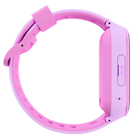 Smartwatch dziecięcy AI Forever Besti KW-540 GPS WiFi 4G IPS – Inteligentny zegarek dla dzieci z lokalizatorem, rozmowami wideo i przyciskiem SOS Różowy