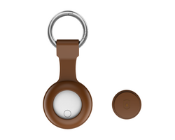 Forever lokalizator FindMy TFO TAG biały+ etui zawieszka brązowa