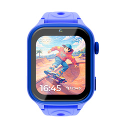 Smartwatch dziecięcy AI Forever Bro KW-540 GPS WiFi 4G IPS – Inteligentny zegarek dla dzieci z lokalizatorem, rozmowami wideo i przyciskiem SOS Niebieski