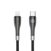 Forever kabel Sleek USB-C - Lightning 1,0 m 27W czarny