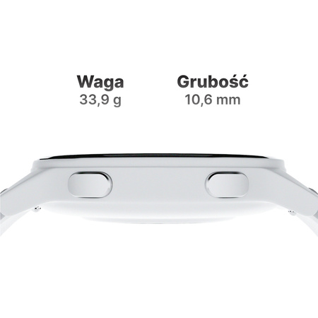 Smartwatch Forever iGO Watch 4! JW-600 Bluetooth 5.3 AMOLED IP67 – Inteligentny zegarek z rozmowami Bluetooth, monitorowaniem zdrowia i 2 paskami Czarny