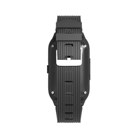 Smartwatch dla seniora Forever Siva ST-100 czarny – zegarek SOS dla babci i dziadka