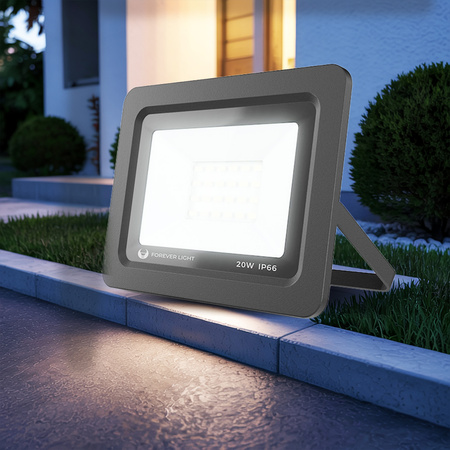 Naświetlacz LED PROXIM II 20W |4500K| IP66 Forever Light