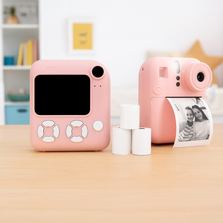 Forever Aparat natychmiastowy z flaszem ICF-16 różowy