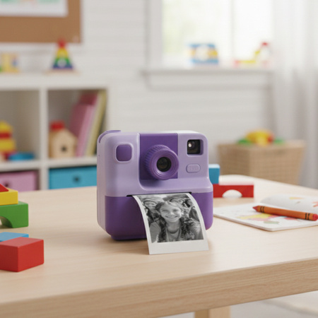 Forever Aparat natychmiastowy z modułem selfie ICS-19 fioletowy