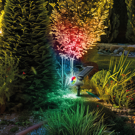 Forever Light Lampa Solarna LED SUNARI FME-190 do podświetlania RGB