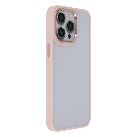 Nakładka Satin Elegant Matt do iPhone 15 Pro Max 6,7" różowa