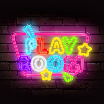 Neon PLEXI LED PLAYROOM multikolor FPNE39 Forever Light