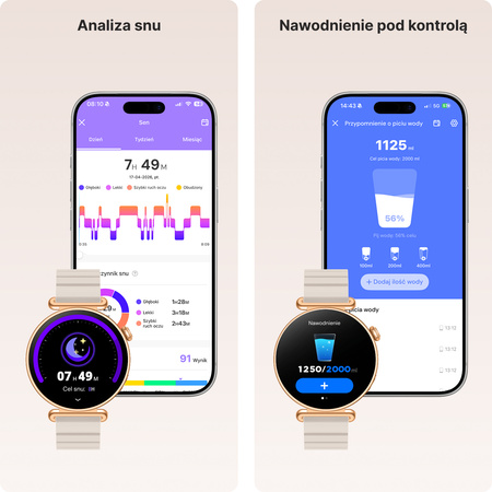 Forever Smartwatch SB-380 Rosadust Rosegold