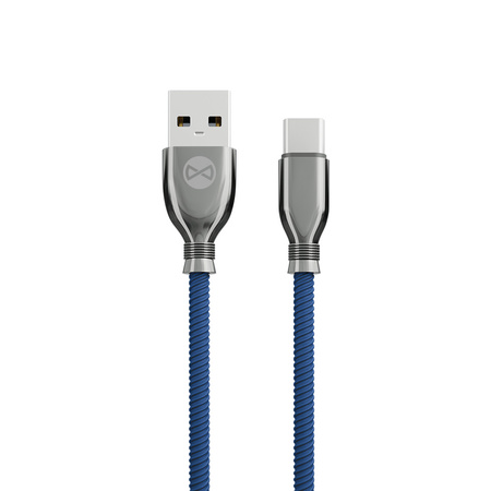 Forever kabel Tornado USB - USB-C 1,0 m 3A granatowy