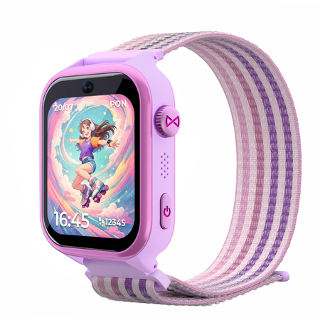 Smartwatch dziecięcy AI Forever Besti KW-540 GPS WiFi 4G IPS – Inteligentny zegarek dla dzieci z lokalizatorem, rozmowami wideo i przyciskiem SOS Różowy