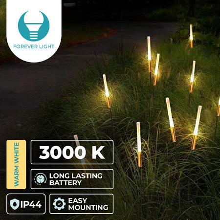 Lampa solarna LED SUNARI FLS-72 Lampa kryształowa zaokrąglona 3000K 600mAh 0,72Wh Ni-MH Forever Light