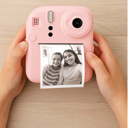 Forever Aparat natychmiastowy z flaszem ICF-16 różowy