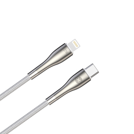 Forever kabel Sleek USB-C - Lightning 1,0 m 27W biały