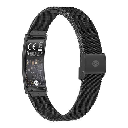 Forever Smartband SB-B8 Elegance OLED Bluetooth 5.3 IPX8 Czarny