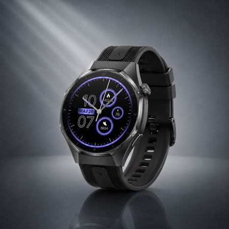 Smartwatch Forever SW-720 xBase Bluetooth 5.3 IP68 AMOLED Black