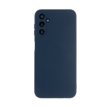 Nakładka Silicon Soft do Samsung Galaxy A14 4G / A14 5G ciemnoniebieska