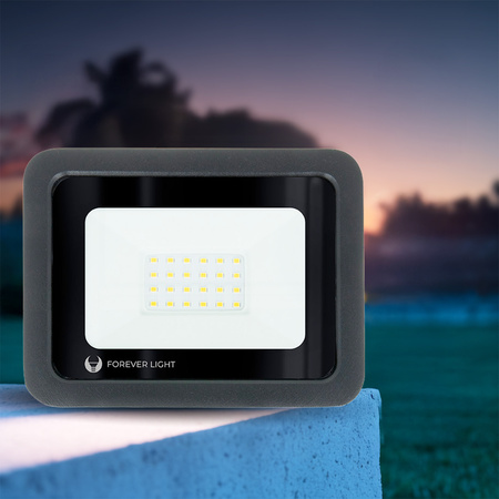 Naświetlacz LED PROXIM II 20W |4500K| IP66 Forever Light