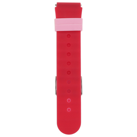 Pasek silikonowy do zegarka GPS WiFi kids Forever See Me KW-300 różowy