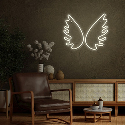 Neon PLEXI LED SKRZYDŁA białe FPNE09X Forever Light