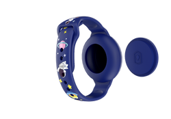 Forever lokalizator FindMy TFO TAG czarny + opaska granatowa astronauta