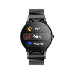 Forever Smartwatch ForeVive 2 SB-330 czarny z głośnikiem bluetooth 3W