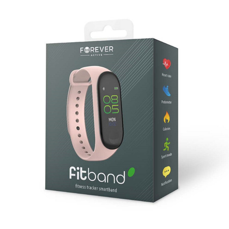 Forever Smartband Fitband SB-50 Różowa