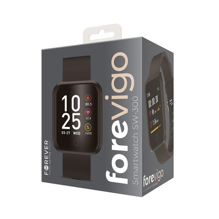 Forever smartwatch ForeVigo SW-300 czarny