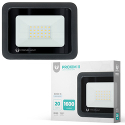 Naświetlacz LED PROXIM II 20W |6000K| IP66 Forever Light