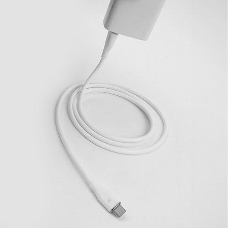 Forever kabel USB - USB-C 1,0 m 66W 6A biały