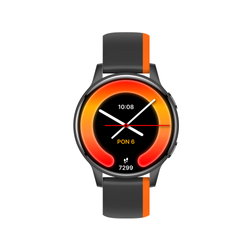 Smartwatch Forever iGO Watch 4! JW-600 Bluetooth 5.3 AMOLED IP67 – Inteligentny zegarek z rozmowami Bluetooth, monitorowaniem zdrowia i 2 paskami Czarny