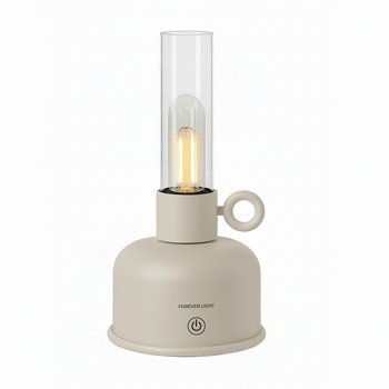 Forever Light Lampa naftowa LED Vintage FLR-05 jasny beż