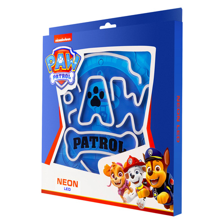 Wiszący neon LED na plexi Psi Patrol - Logo OW-130146