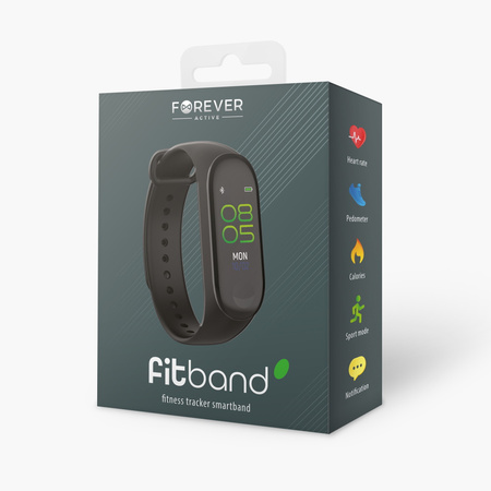 Forever Smartband Fitband SB-50 Czarna