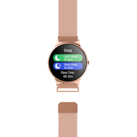 Forever Smartwatch ForeVive 2 SB-330 Różowe złoto