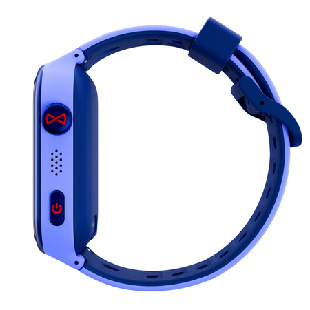Smartwatch dziecięcy AI Forever Bro KW-540 GPS WiFi 4G IPS – Inteligentny zegarek dla dzieci z lokalizatorem, rozmowami wideo i przyciskiem SOS Niebieski