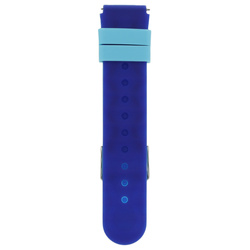 Pasek silikonowy do zegarka GPS WiFi kids Forever See Me KW-300 niebieski