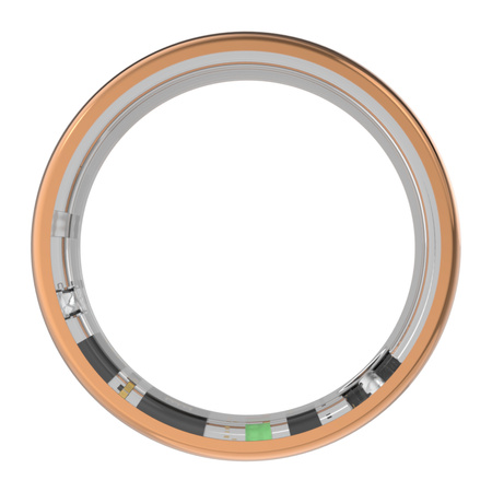 Smart Ring Forever Botanical SR-101 Bluetooth 5.4 BLE 5ATM – Inteligentny pierścień z monitorowaniem zdrowia, snu i aktywności Różowe złoto