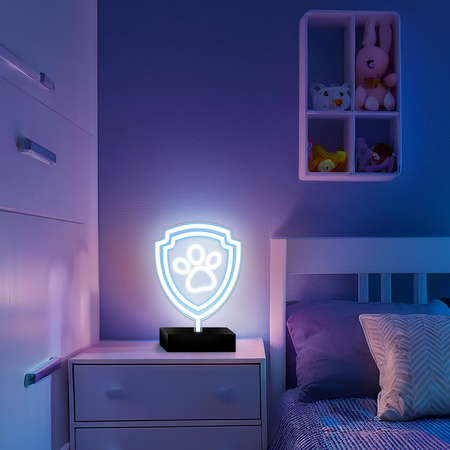 Neon LED na podstawce Psi Patrol - Łapa OW-120246