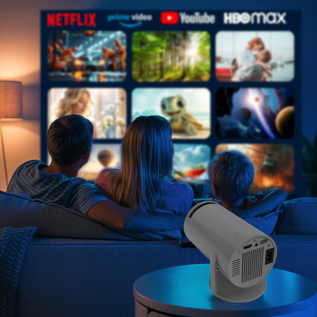 Forever Projektor FP-100 720p/1080p stalowy