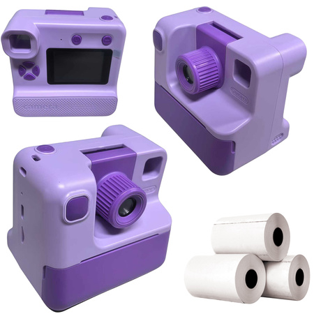 Forever Aparat natychmiastowy z modułem selfie ICS-19 fioletowy